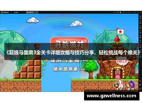 《超级马里奥3全关卡详细攻略与技巧分享，轻松挑战每个难关》